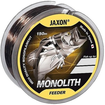 Żyłka JAXON MONOLITH Feeder 0,20/150m kolor BRĄZ