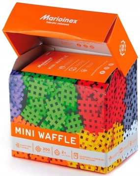 MINI WAFLE 300 szt MARIOINEX Klocki Konstrukcyjne