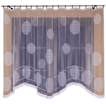 GOTOWA FIRANKA ŻAKARDOWA 450x160cm