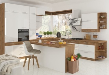 ДЕШЕВАЯ СОВРЕМЕННАЯ КУХОННАЯ МЕБЕЛЬ ВЕНА 260 СМ