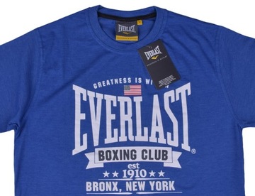 Nové tričko EVERLAST modré K01450 veľ. S