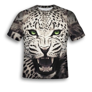 KOSZULKA FULL PRINT T-shirt PANTERA S MŁODZIEŻOWA