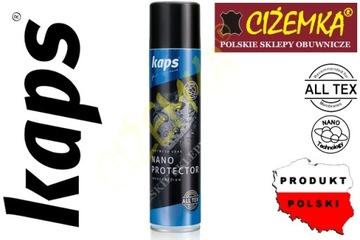 2x NANO PROTECTOR - Duży Impregnat do Butów Obuwia Skóry Kaps 2x400 ml