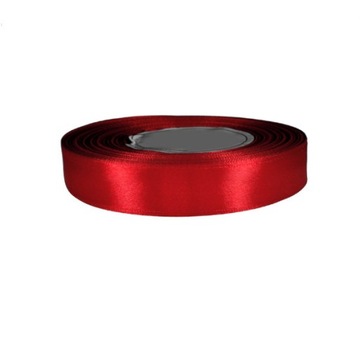 Tasiemka satynowa 12mm 32mb CIEMNY CZERWONY 8056