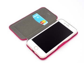 ETUI CASE OBUDOWA z KLAPKĄ PORTFEL IPHONE 7/8 / SE