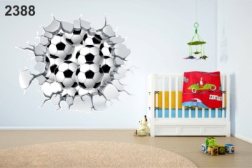 футбольные наклейки на стену для детей