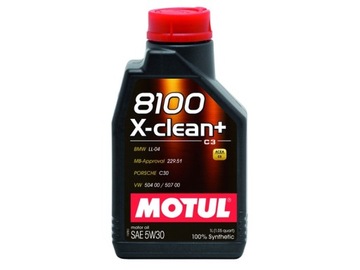 MOTUL 8100 X-CLEAN + 5W30 1L