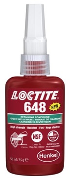 Loctite 648 50ml KLEJ DO OSADZANIA MOCOWANIA MOCNY