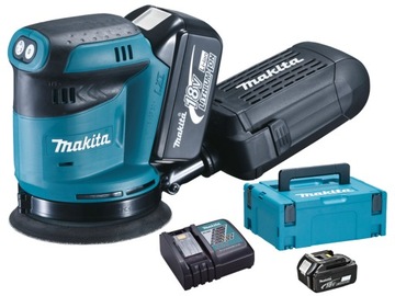 Эксцентриковая шлифовальная машина MAKITA DBO180RTJ 125 мм 18 В