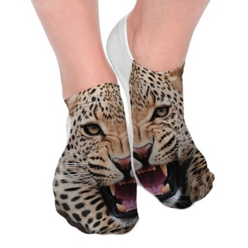 НОСКИ ДЛЯ НОГ FULLPRINT 3D LEOPARD DURABLE FOOT