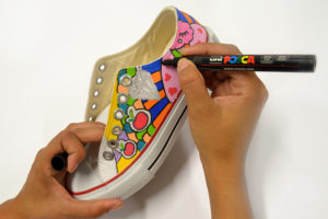 Маркер Uni с краской POSCA PC-17K Зеленый 15мм