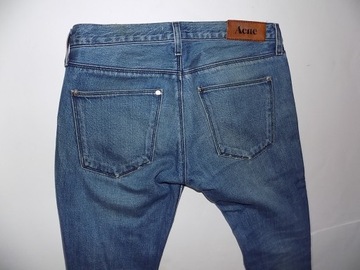Acne Max/Le Fresh Spodnie męskie W28L32 jeansy