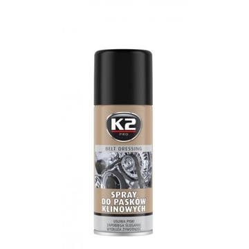 K2 SPRAY DO PASKÓW KLINOWYCH 400 ML usuwa piski