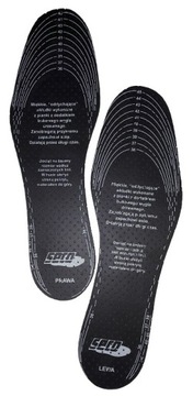 Стельки для обуви против пота с активированным углем
