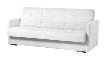 Wersalka MINI kanapa biała sofa plamoodporna RIBES