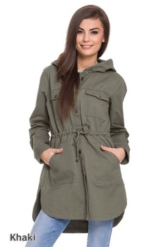 646__roz.M_____KURTKA PARKA KHAKI_ZAMEK