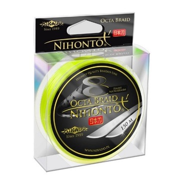 PLECIONKA NIHONTO OCTA BRAID 0,08mm 150m FLUO MIKADO