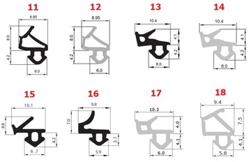 VEKA S-1127 Уплотнитель оконный