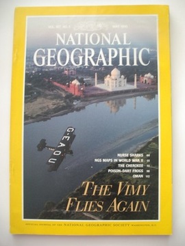 5 x NATIONAL GEOGRAPHIC 1995 (anglojęzyczne)