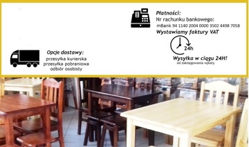 Стол из массива 90х60 + ящик COLOR BAR