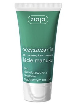 Ziaja Liście Manuka krem mikrozłuszczający 50 ml