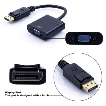 Адаптер преобразователя DisplayPort DP в VGA DSUB