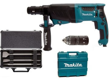 Makita HR2631FT Młotowiertarka SDS + LED AVT