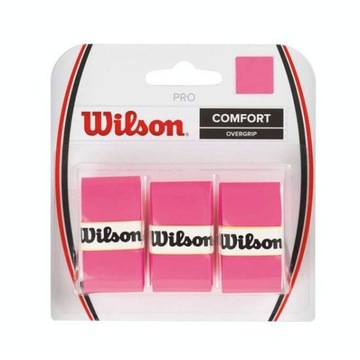 OWIJKI ZEWNĘTRZNE WILSON PRO OVERGRIP PINK 3 SZT