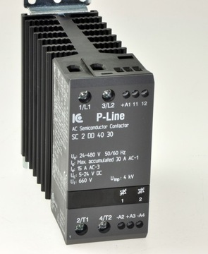SC2DD4030 stycznik elektroniczny 2 fazy SSR 30A