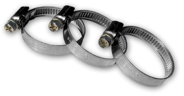 Opaska ślimakowa zaciskowa nierdzewna 16-27 mm fi