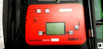 ESDERS DRUCK TEST MEMO измеритель давления газа