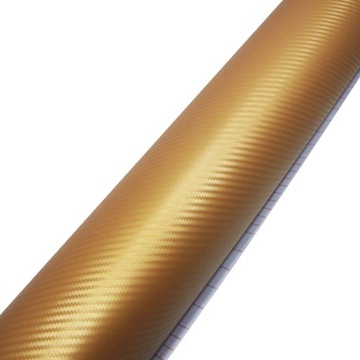 ТЕРМОПЛАСТИЧНАЯ ФОЛЬГА CARBON 3D GOLD 152 x 200 см