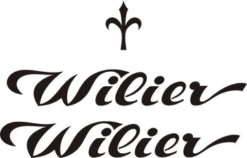 WILIER 176A czarna naklejka rower RÓŻNE KOLORY