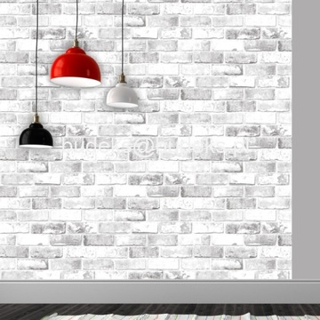 Обои КИРПИЧ КИРПИЧ BRICK WALL STONE Серые 3д