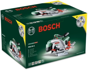 ЦИРКУЛЯРНАЯ ПИЛА BOSCH PKS 55 A, полотно 160 мм, 1200 Вт.