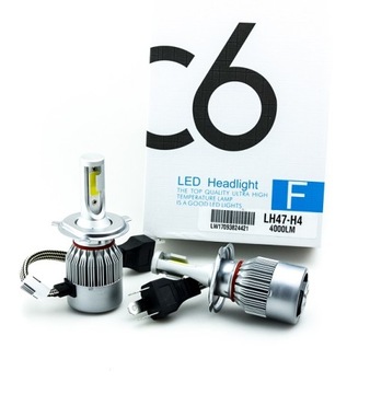 ŻARÓWKA LED H1 H3 H4 9V-32V CanBus 72W 2szt 8000lm