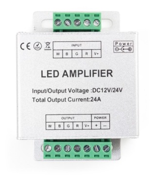Wzmacniacz sygnału do taśm LED LA-4CH 24A 288W – RGBW