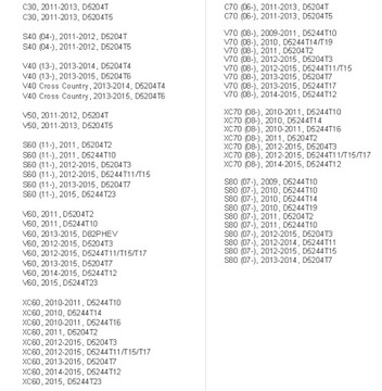 ФИЛЬТР МАСЛЯНЫЙ VOLVO 2.0 2.4 D5 OE 30788490
