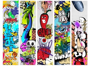murando TAPETA ROLKA 0,5x10m GRAFFITI f-A-0257-j-a