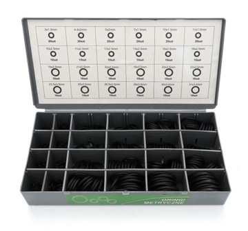 УПЛОТНИТЕЛЬНЫЕ КОЛЬЦА РЕЗИНОВЫЕ УПЛОТНЕНИЯ НАБОР УПЛОТНИТЕЛЬНЫХ КОЛЬЦЕВ 900 шт. KD10505