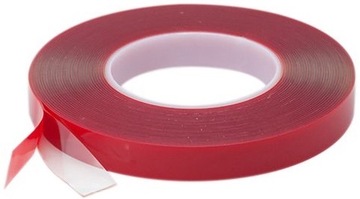 6mm TAŚMA DO SZKŁA METALU LUSTEREK KABIN GABLOT