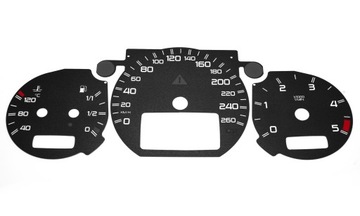 Mercedes E W210 99-03 Tarcze Zegarów 5k RPM 260KMH