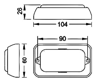 Lampa 18 LED dodatkowe oświetlenie łódź jacht kamper Tir Bus itp 12V 24V