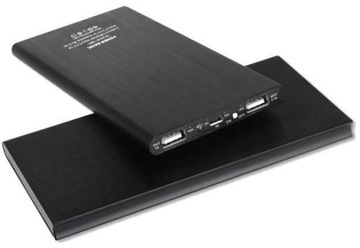 POWERBANK ŁADOWARKA SLIM LATARKA USB MICRO USB