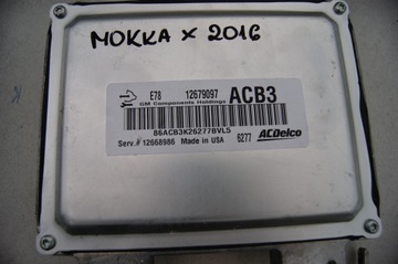 JEDNOTKA MOTORU 12668986 OPEL MOKKA X 16R 1.4T