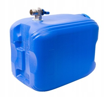 ZBIORNIK POJEMNIK NA WODĘ 10L Z KRANEM BUS POMOC