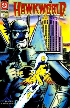 HAWKWORLD № 13 – 1991 – КОМИКСЫ США – 9,6