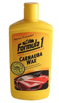 FORMULA 1 CARNAUBA CAR WAX MLECZKO WOSK pasta 476m