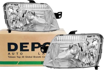 REFLEKTORY LAMPA FIAT PANDA NOWA L+P 2 DEPO 14 PIN