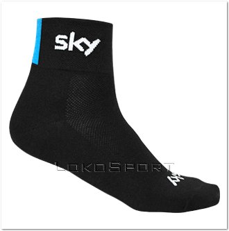 SKY ВЕЛОСИПЕДНЫЕ НОСКИ Желтый, Черный 38-40, Loko